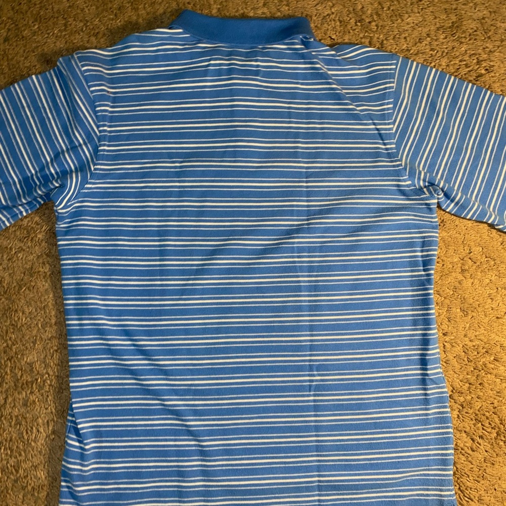 Columbia Omni Wick Polo Mens Size Small Blue Beach Fishing Work Sport Shirt - Picture 9 of 11